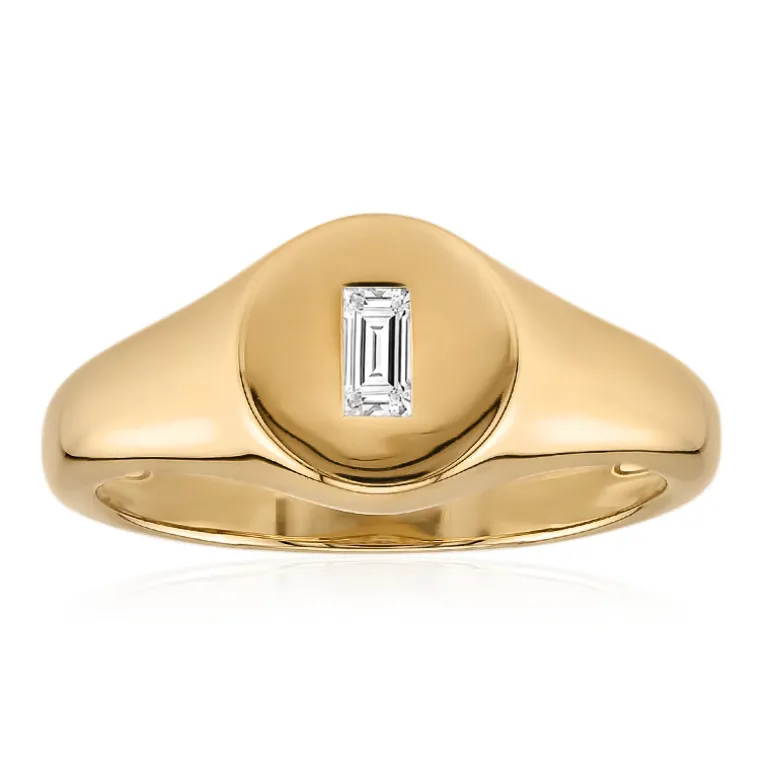 SI1 (G) Diamant-Goldring