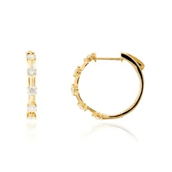SI2 (H) Brillant-Goldohrringe (CIRARI)