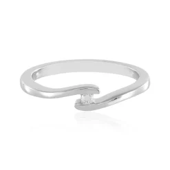 SI1 (H) Brillant-Silberring