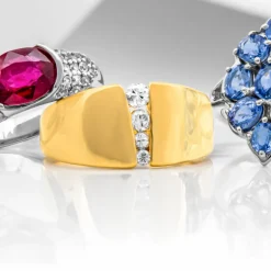 SI1 (H) Brillant-Silberring (de Melo)