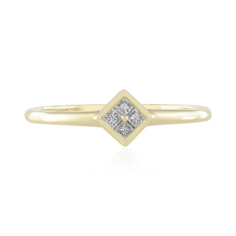 SI2 (H) Diamant-Goldring