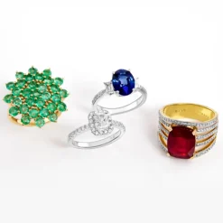 SI2 (H) Diamant-Goldring (CIRARI)