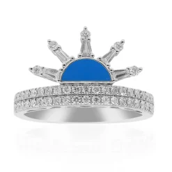 SI2 (H) Diamant-Goldring (CIRARI)