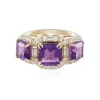 Sibirischer Amethyst-Goldring (Adela Gold)