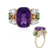 Sibirischer Amethyst-Goldring (Adela Gold)