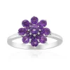 Sibirischer Amethyst-Silberring