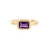 Sibirischer Amethyst-Silberring
