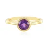 Sibirischer Amethyst-Silberring