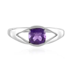 Sibirischer Amethyst-Silberring