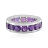 Sibirischer Amethyst-Silberring