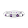 Sibirischer Amethyst-Silberring