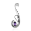 Sibirischer Amethyst-Silberanhänger