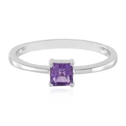 Sibirischer Amethyst-Silberring
