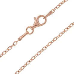 Silber-Ankerkette - 90 cm - 5,35 g - rosévergoldet