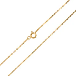 Silber-Ankerkette - 1,65 g - 45 cm - vergoldet