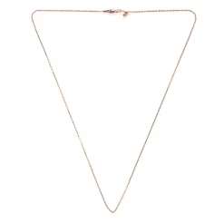 Silber-Ankerkette - 2,16 g - 61 cm - rosévergoldet