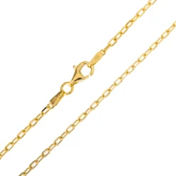 Silber-Ankerkette - 4,7 g - 50 cm - vergoldet