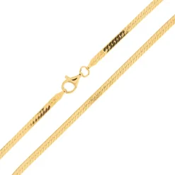 Silber-Herringbone-Kette