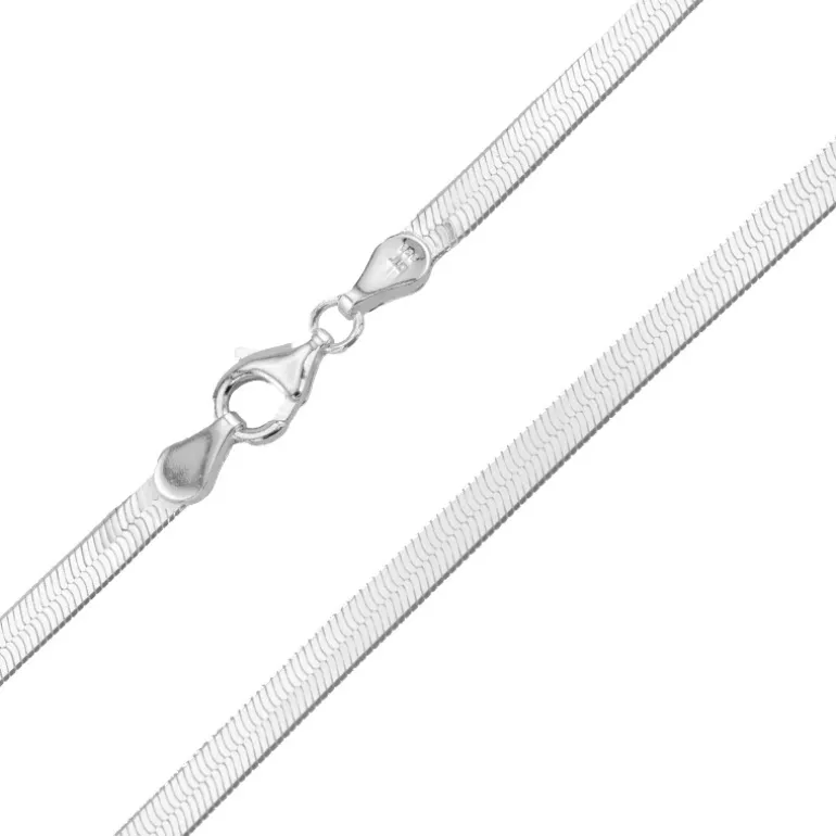 Silber-Herringbone-Kette - 45 cm - 10,61 g