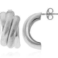 Silberohrringe