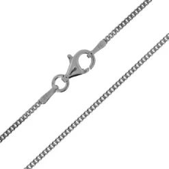 Silber-Panzerkette - 90 cm - 4,66 g