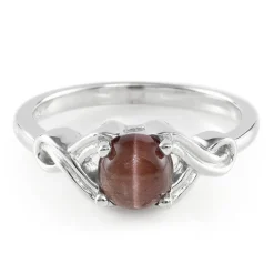 Skapolith-Katzenauge-Silberring