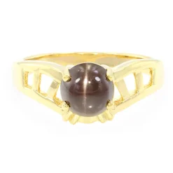 Skapolith-Katzenauge-Silberring