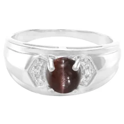 Skapolith-Katzenauge-Silberring