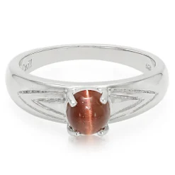 Skapolith-Katzenauge-Silberring