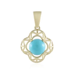 Sleeping Beauty-Türkis-Goldanhänger (Ornaments by de Melo)