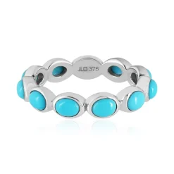 Sleeping Beauty-Türkis-Goldring