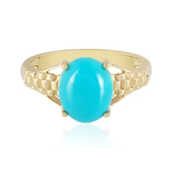 Sleeping Beauty-Türkis-Goldring