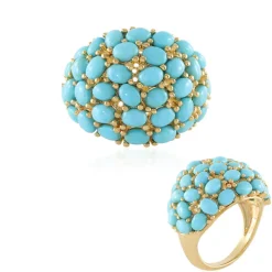 Sleeping Beauty-Türkis-Silberring (Faszination Türkis)