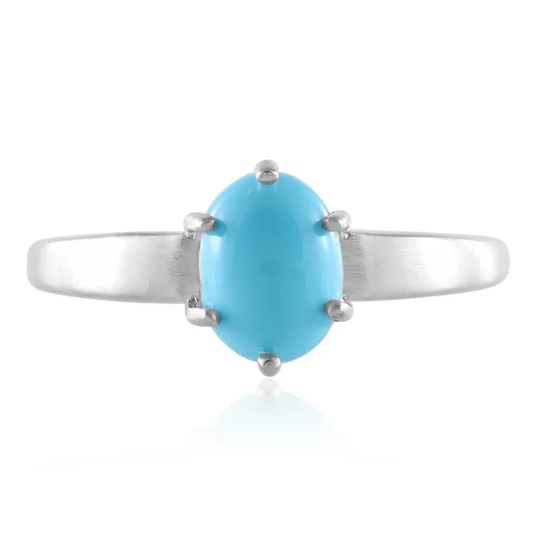 Sleeping Beauty-Türkis-Silberring (Faszination Türkis)