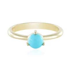 Sleeping Beauty-Türkis-Silberring