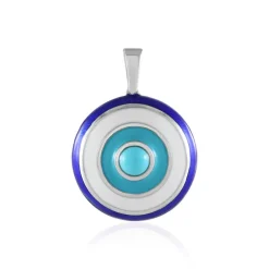 Sleeping Beauty-Türkis-Silberanhänger