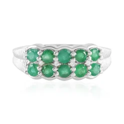 Socoto-Smaragd-Silberring