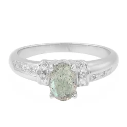 Spektrolith-Silberring