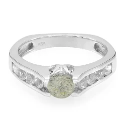 Spektrolith-Silberring