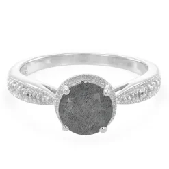 Spektrolith-Silberring