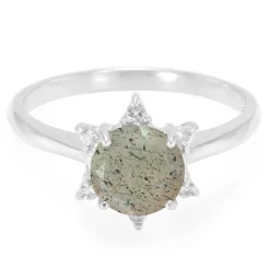 Spektrolith-Silberring