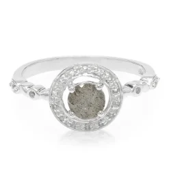 Spektrolith-Silberring