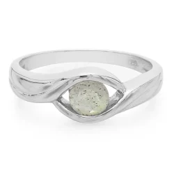 Spektrolith-Silberring