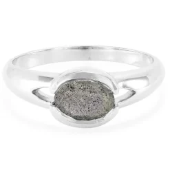 Spektrolith-Silberring