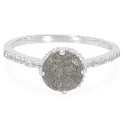 Spektrolith-Silberring