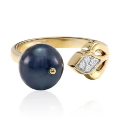 Süßwasserzuchtperlen-Silberring