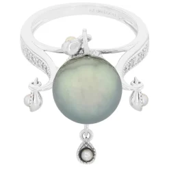 Tahitiperlen-Goldring