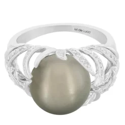 Tahitiperlen-Goldring