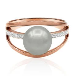 Tahitiperlen-Goldring (TPC)