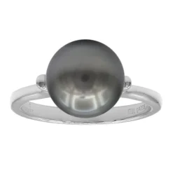 Tahitiperlen-Silberring (TPC)